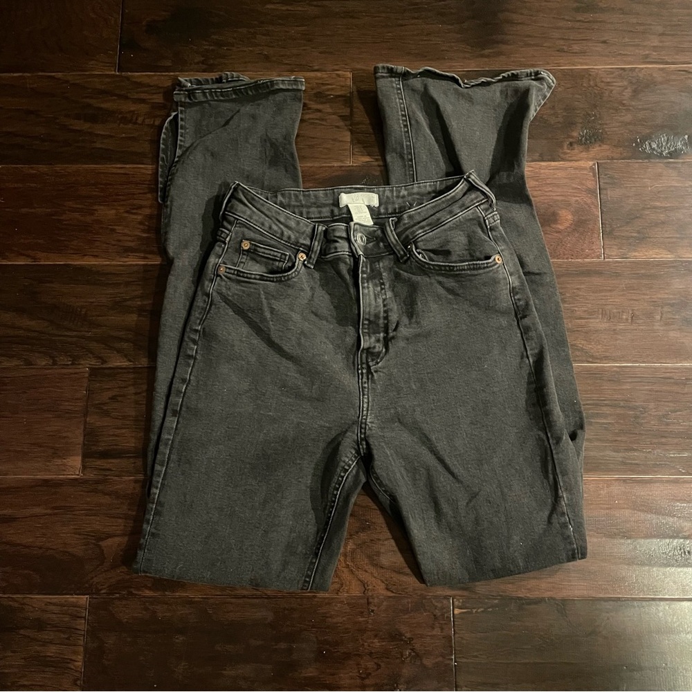 H&M Black Flare & Wide Leg Jeans